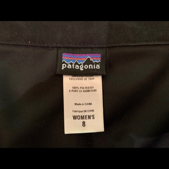 Women’s Patagonia black skort size 8 - Picture 4 of 4
